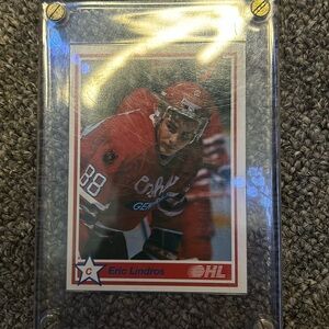 Eric Lindros rookie card